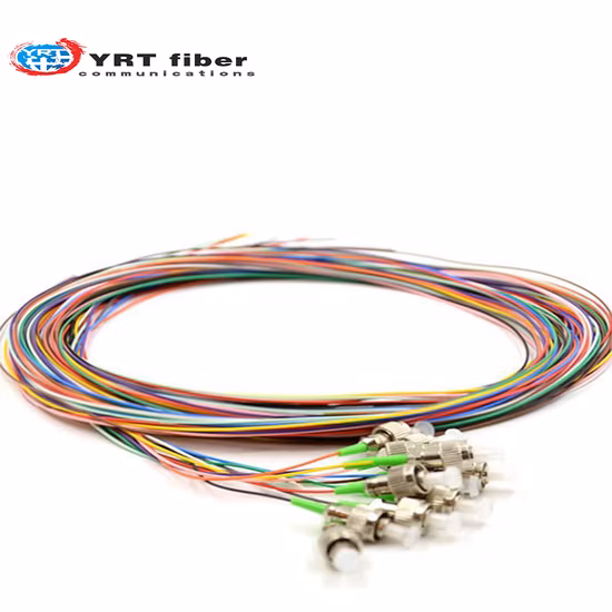 12-жильный кабель Sc/APC для использования внутри и вне помещений, хвостовое волокно
