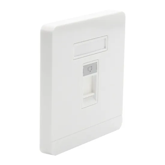 Лицевая панель, 86*86 мм, 2 порта, ABS UL94V